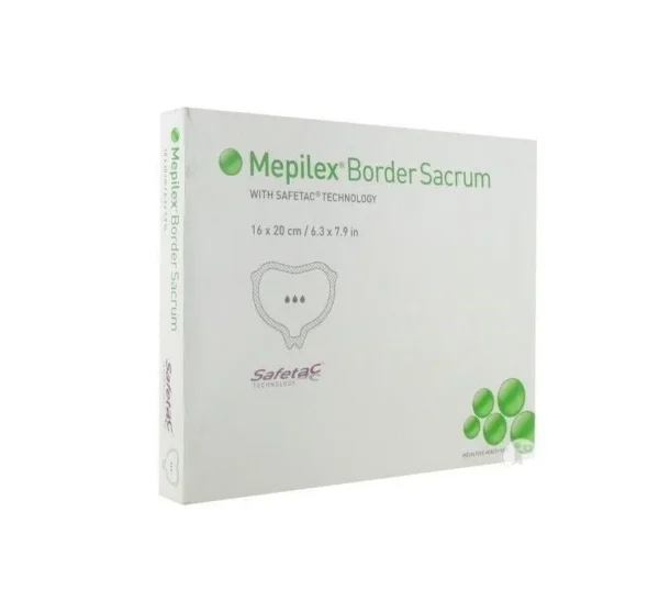 Mepilex Boarder Sacrum 6.3 x 7.9 in | GSE Medical Supplies