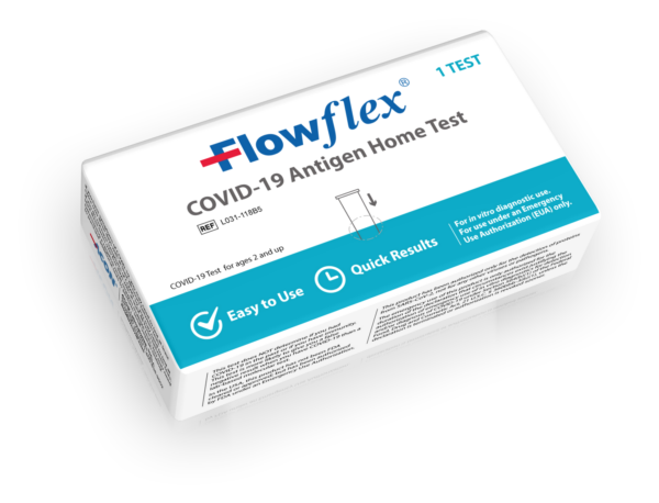 Flowflex Covid Test Box Exterior | GSE Medical Supplies