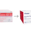 Dukal Alcohol Prep Pads Box New Look | GSE Medical Supplies
