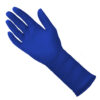 MEDGLUV Tuffskin Latex exam glove-Tuffskin Latex, Powder-Free, Extended Cuff, Dark Blue, - Image 2