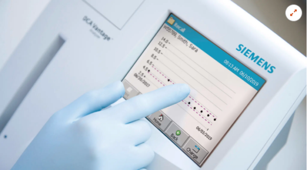 Siemens DCA Vantage Analyzer Screen | GSE Medical Supplies