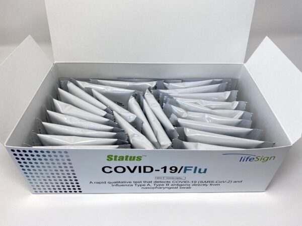 Status COVID-19 Flu Combo Cassettes | GSE Medical Supplies