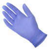 MEDGLUV Nitracare 100 Nitrile exam glove-  Nitrile, Powder-Free, Textured Finger, Violet Blue, Non-Sterile - Image 2