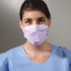 HALYARD KC100 surgical and procedure masks - ASTM Level 1, Earloops, Lavender