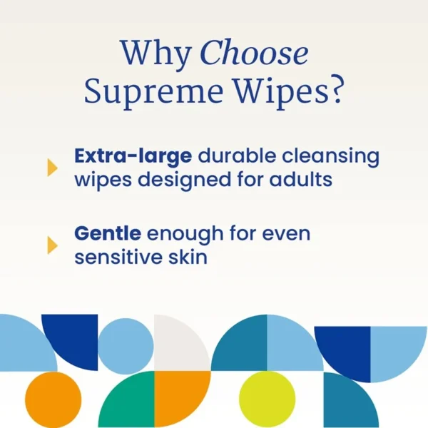 NorthShore Supreme Cleansing Wipes Why Choose | GSE Medical Supplies