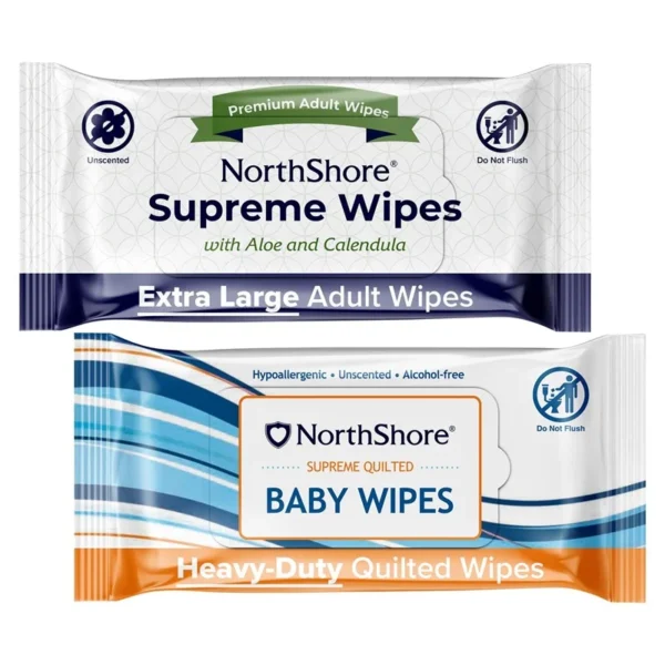 NorthShore Cleansing Wipes Package | GSE Medical Supplies