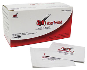 Image of Clarity box and pad samples