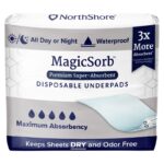 NorthShore MagicSorb Pack Adult Incontinence Products Chucks Pads Exterior | GSE Medical Supplies