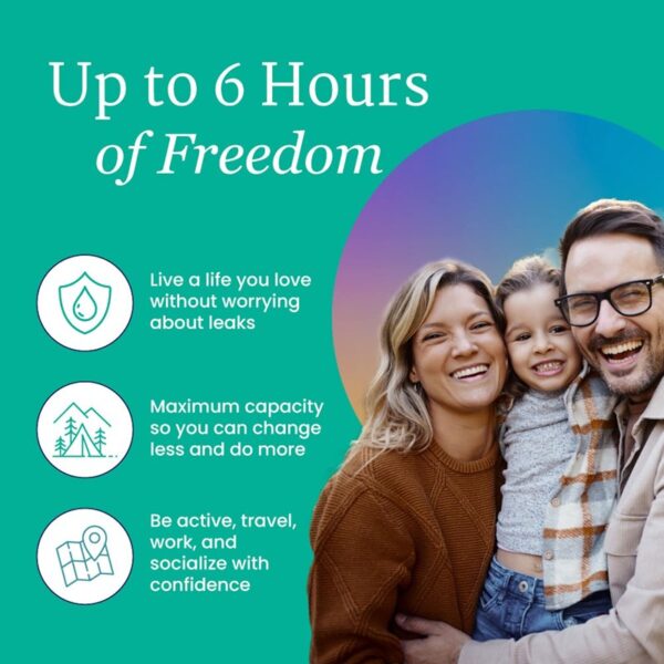 NorthShore GoSupreme Lite Incontinence - Up to 6 hours