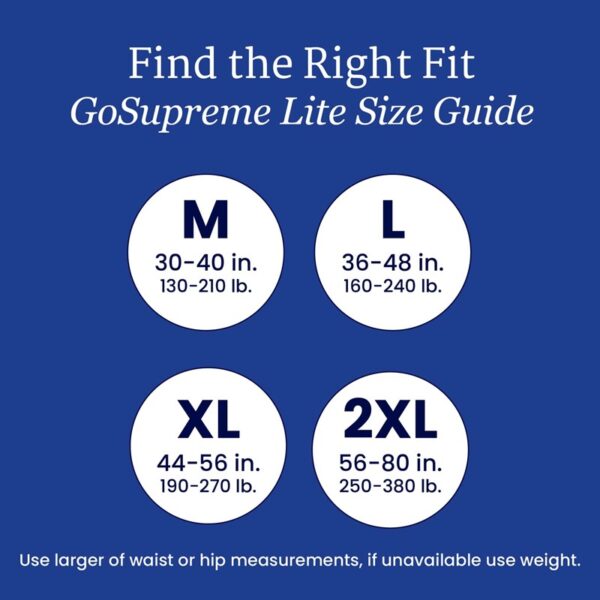 1368 NorthShore GoSupreme Lite Incontinence - Find the right fit