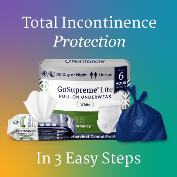 NorthShore GoSupreme Lite Incontinence - Up to 6 hours