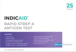 INDICAID Strep A POC box