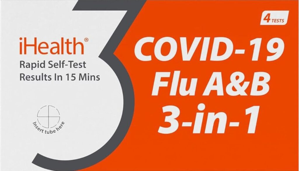 IHEALTH Rapid Antigen At Home test
