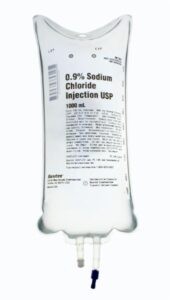 Baxter 2B1324x 0.9% Sodium Chloride Injection-1000mL Bag