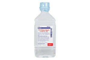 Baxter 0.9% Sodium Chloride 500 mL IV Bag | GSE Medical Supplies
