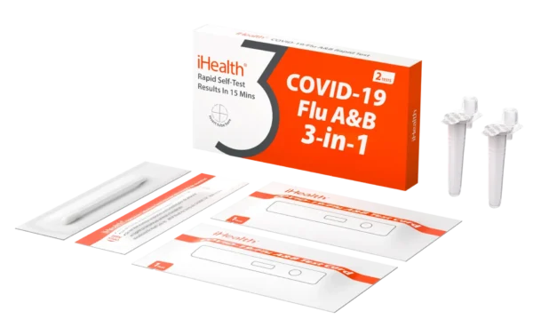 iHealth COVID-19 Flu A&B Rapid Test- At Home