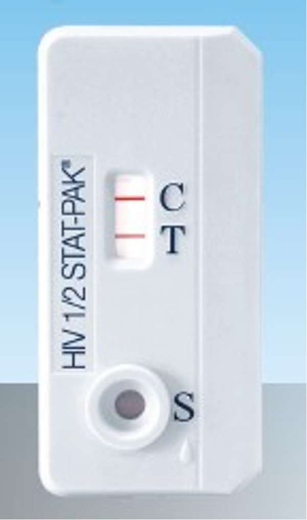 Chem Bio - HIV 1/2 STAT-PAK® Assay - POC Rapid test - HIV-1 & HIV-2 - 20 tests
