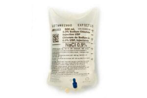 Baxter 0.9 Sodium Chloride Injection USP 500mL