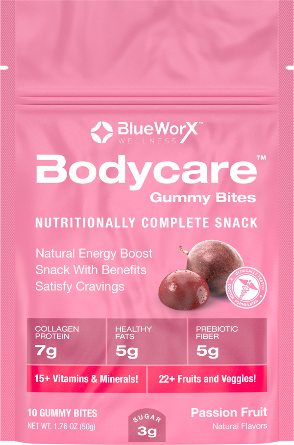 Blueworx BodyCare Gummy Snacks Passion Fruit