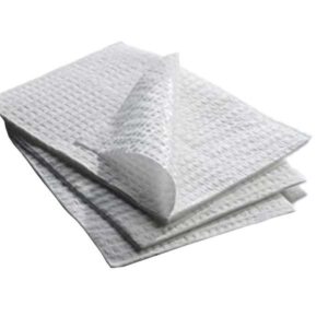 GRAHAM MEDICAL TISSUE/POLYBACK TOWELS-Towel, White, 17" x 18", 2-Ply