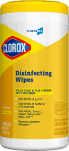 CloroxPro™ Clorox® Disinfecting Wipes, Lemon Fresh, 75 ct, 6/cs
