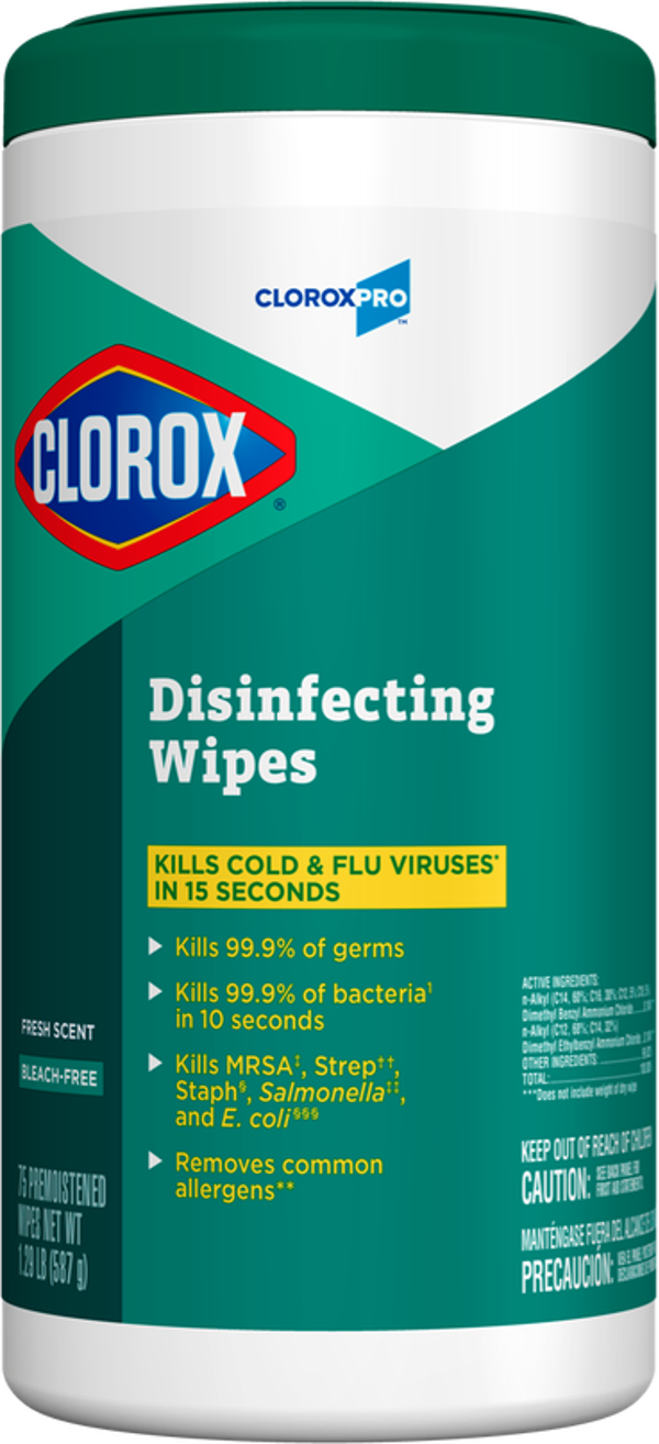 CloroxPro™ Clorox® Disinfecting Wipes, Fresh Scent
