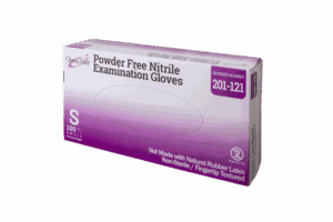 OmniTrust 201-100 series- Blue Nitrile Powder Free Examination Glove