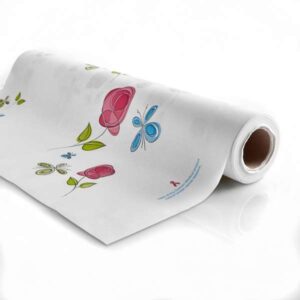 GRAHAM MEDICAL SPA - QUALITY MASSAGE TABLE PAPER-Table Paper, 18" x 225 ft, Smooth Finish, Rose Garden