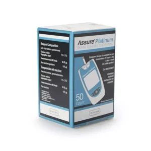 Assure Platinum Blood Glucose Test Strips, 500050