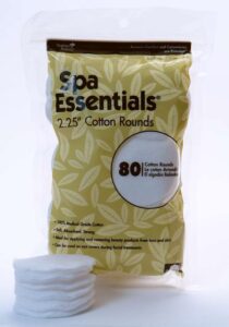 GRAHAM MEDICAL SPA ESSENTIALS COTTON ROUNDS-Cotton Rounds, 2 ¼"