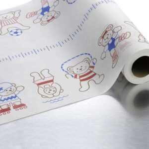 Graham Medical Quality Pediatric Exam Table Paper-Activity Bears® Table Paper, 18" x 125 ft