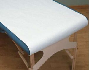 GRAHAM MEDICAL SPA - MASSAGE TABLE PAPER- Poly Backed, 21" x 125', White