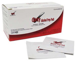 Clarity Sterile Alcohol Prep Pads/Swabs