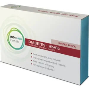 Indicaid Diabetes - Hemoglobin A1c (HbA1c) Blood Sugar Level Test