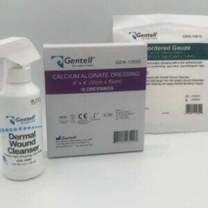 Wound Care Kit #4- 4x4 Calcium Alginate 30day Wound Care Kit