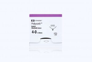 Medtronic polysorb coated synthetic absorbable sutures