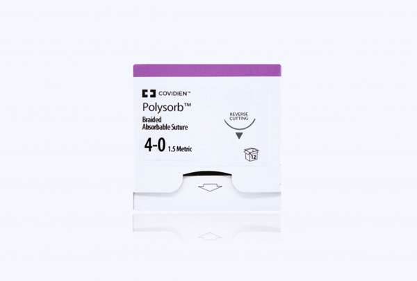 Medtronic polysorb coated synthetic absorbable sutures
