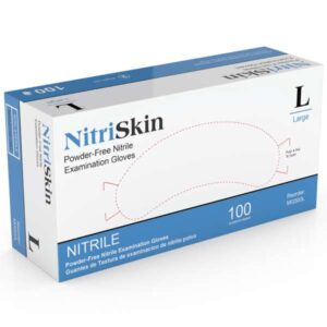 MEDGLUV Nitraskin Nitrile exam glove- Powder-Free, 5ml Chemo & Fentayl Tested, Blue - MG500_Series