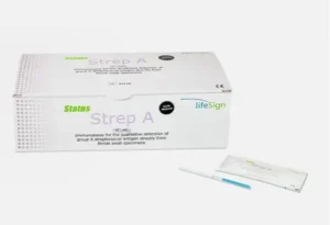 Status Strep A Strip, CLIA Waived, Individually Pouched
