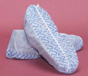 MEDICOM SHOE COVERS - Non skid, Blue