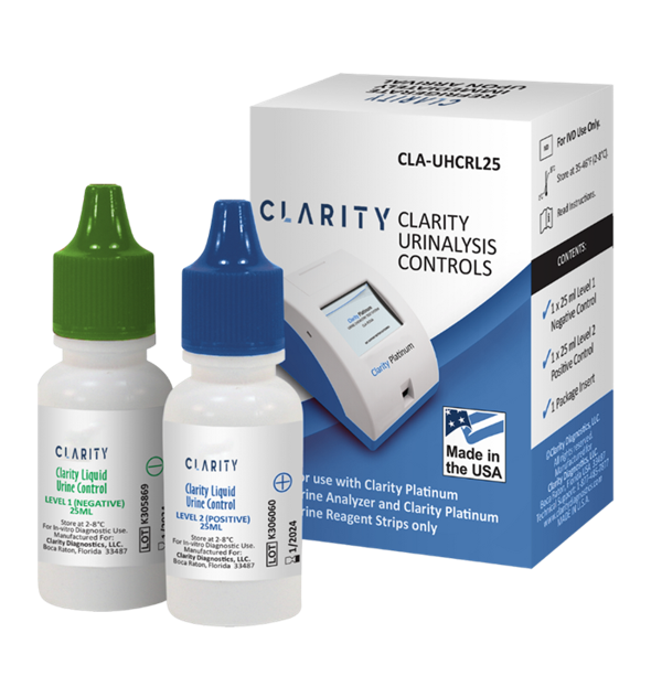 Clarity Diagnostics Platinum Urinalysis Liquid Controls
