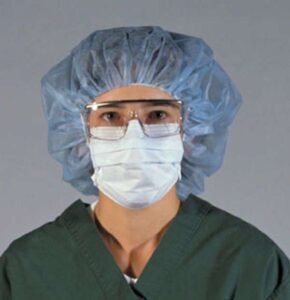 MEDICOM BOUFFANT CAPS - Blue 21" or 24"