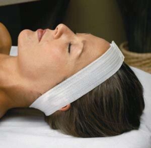 GRAHAM MEDICAL ELITE HEADBANDS-SpaEssentials®, 2½" x 16", White, Disposable 48/pk