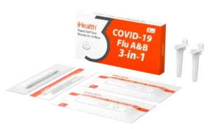 iHealth COVID-19 Flu A&B Rapid Test- At Home