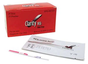 CLARITY DIAGNOSTICS PREGNANCY- Clarity HCG Test Strips