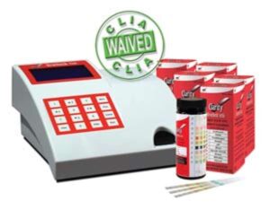 CLARITY DIAGNOSTICS URINALYSIS- Clarity Urocheck 120 Analyzer, (5) Bottles of Clarity 10SG Strips