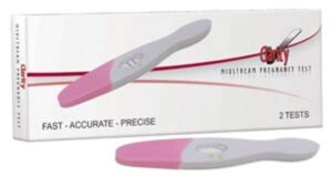 Clarity Diagnostics Pregnancy - HCG Midstream Test, OTC Approved for Home Use