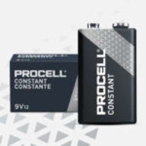 DURACELL procell alkaline constant 9V, 1.5V