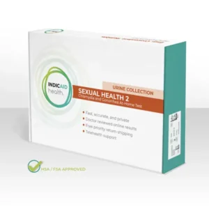 Indicaid Health Sexual Health 2 – Chlamydia and Gonorrhea Test