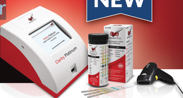 CLARITY DIAGNOSTICS URINALYSIS - Clarity Platinum Urine Analyzer -Chemistry Test System